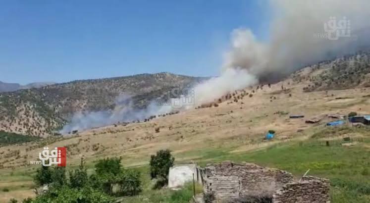 قصف تركي يستهدف مواقع عمّالية في إقليم كوردستان