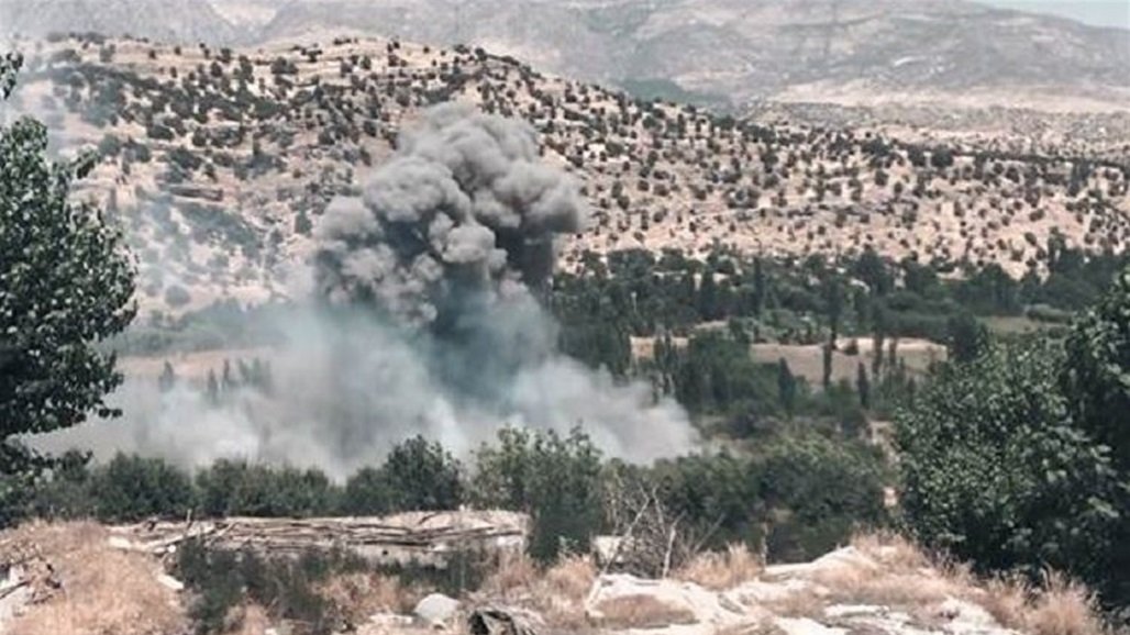 الطائرات التركية تقصف مواقع لحزب العمال الكوردستاني في دهوك