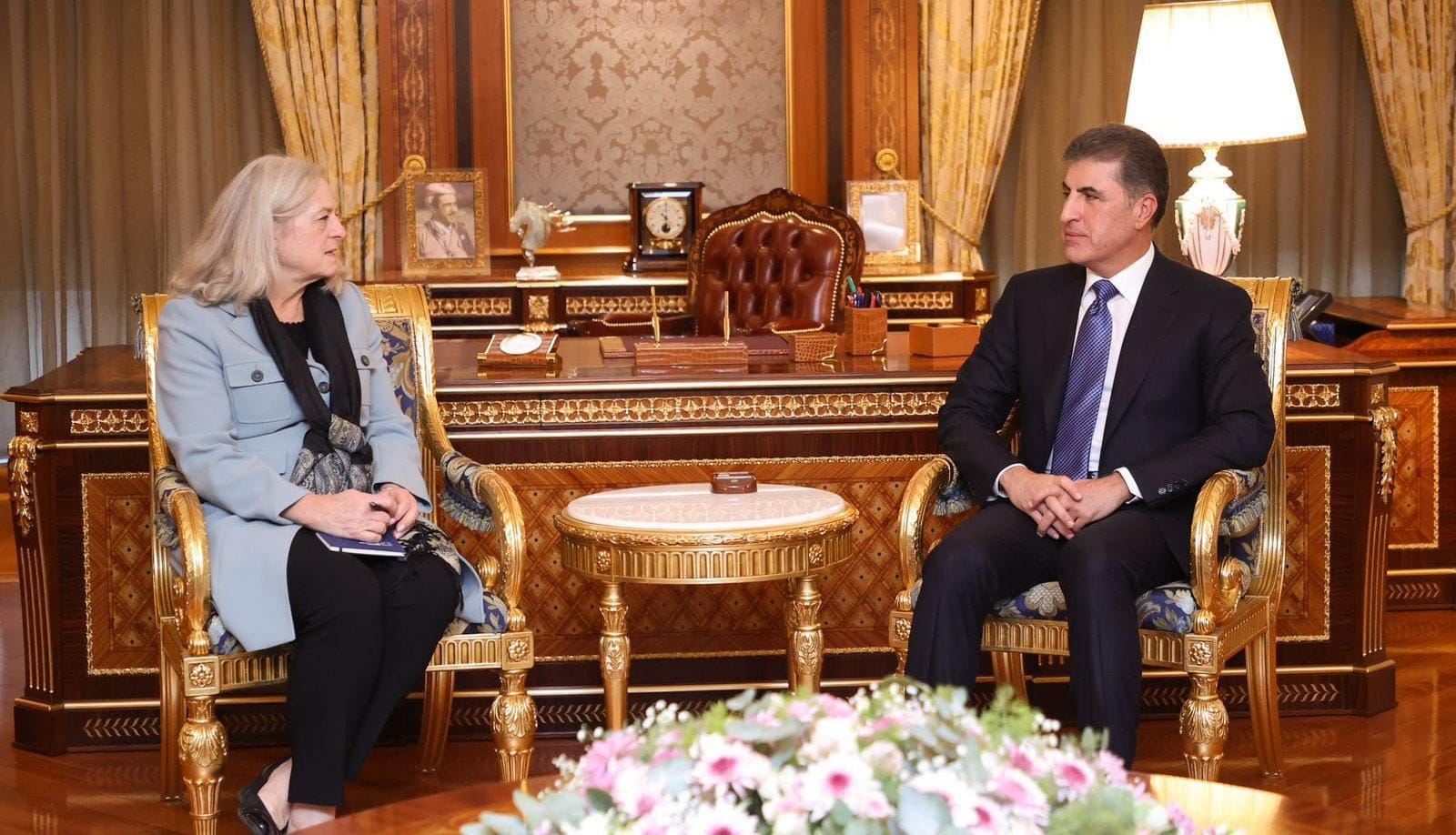 Kurdistan’s Presidency meets US Ambassador to discuss Iraqi political situation and Regional elections