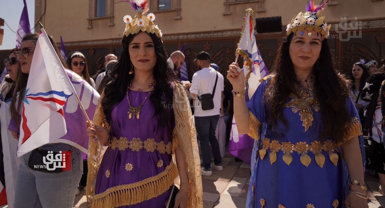 بمشاركة من أمريكا وأوروبا.. الآشوريون يحتفلون بعيد "أكيتو" البابلي في دهوك (صور)