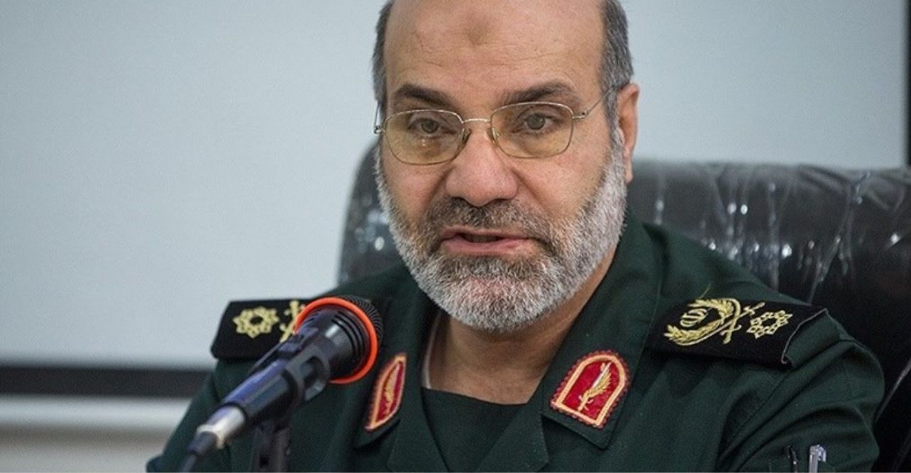 A "prominent commander" in the Iranian Revolutionary Guard was killed in an air strike in Syria