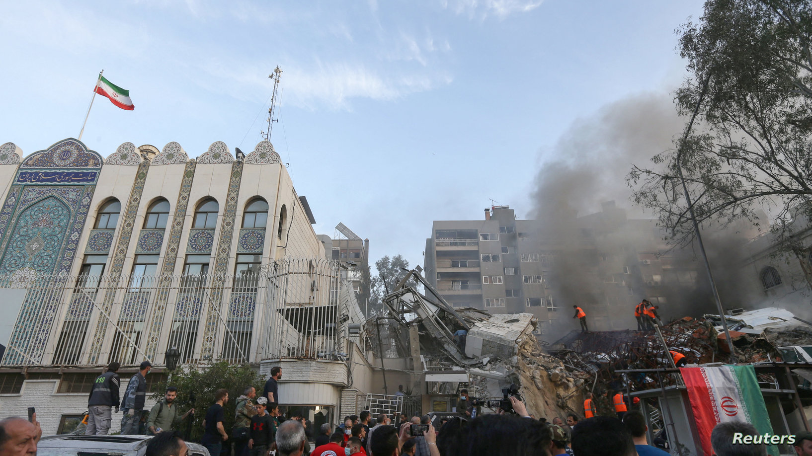 Iraqi Foreign Ministry condemns attack on Iranian diplomatic mission in Damascus