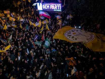 تركيا: اعتقال المئات احتجوا على حرمان مرشح معارض من منصبه