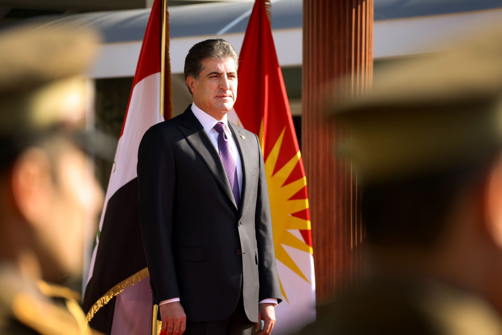 The President of Kurdistan Region arrives in Baghdad
