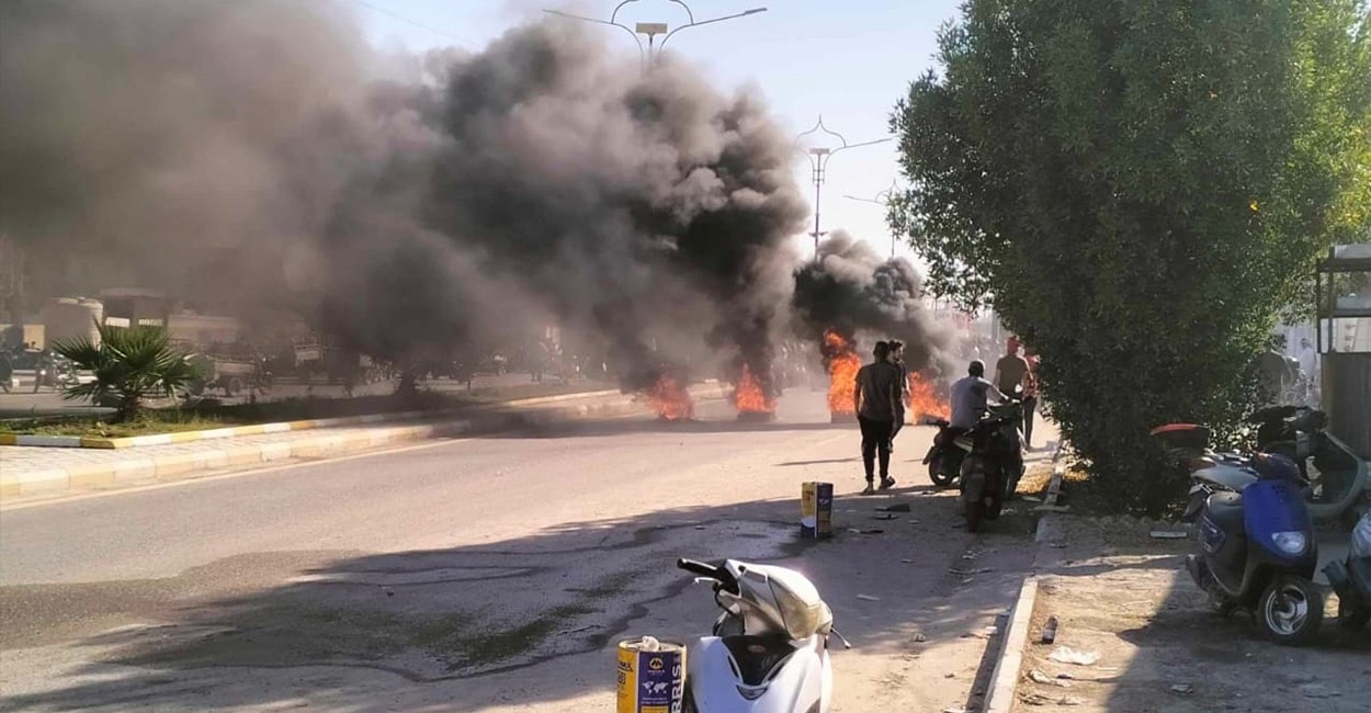 قطع جسور وإغلاق شوارع.. انطلاق تظاهرة "تشرينية" جنوبي العراق