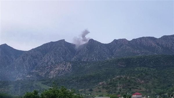 قصف تركي على مواقع لحزب العمال الكوردستاني في دهوك