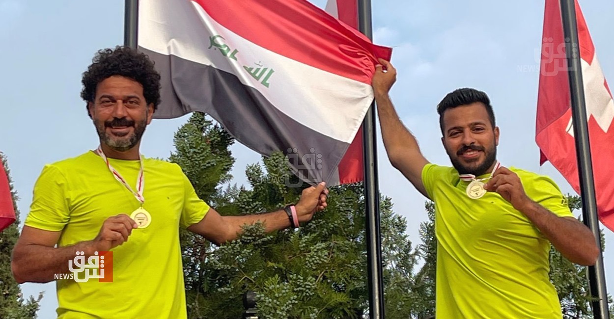العراق يتوج بالمركز الاول في بطولة انطاليا الدولية للتنس (صور)