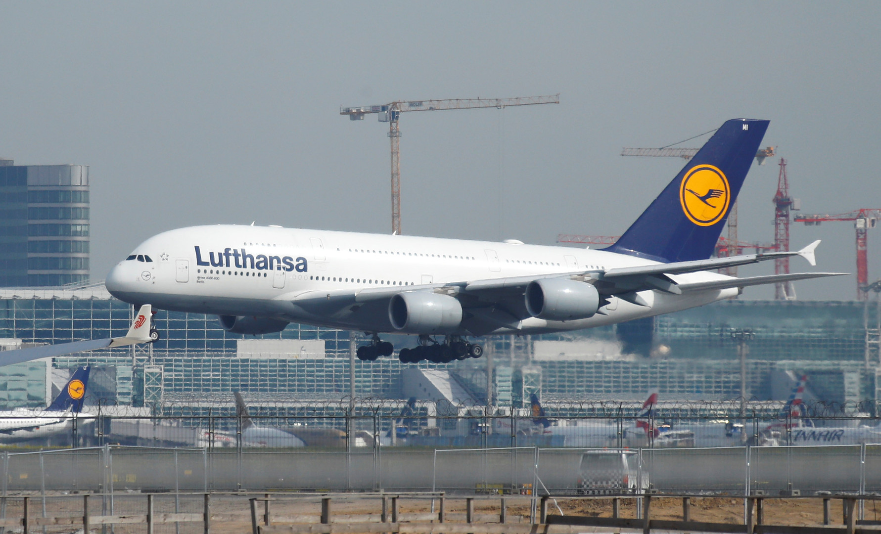 Lufthansa suspends flights to Erbil Beirut Amman and Tel Aviv