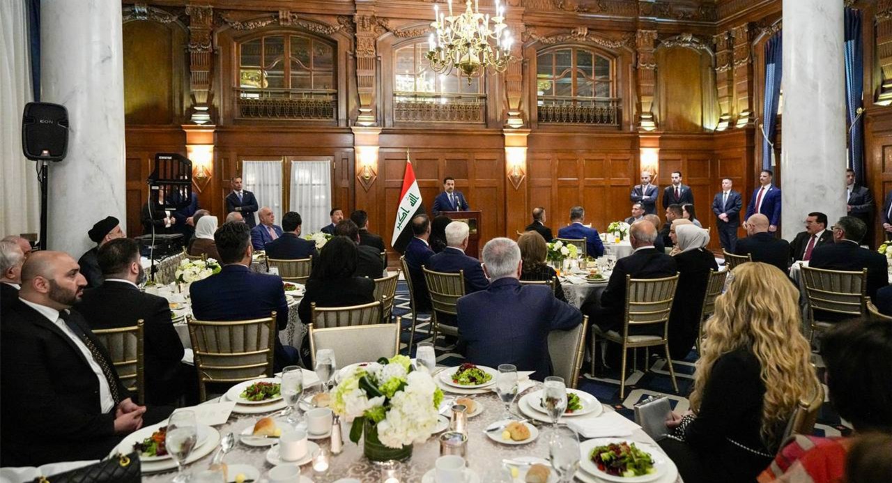 Iraqi Prime Minister meets the Iraqi community in the US