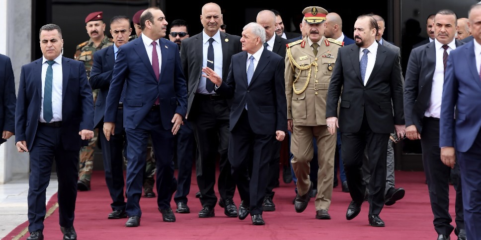 الرئيس العراقي يتوجه إلى الأردن في زيارة رسمية