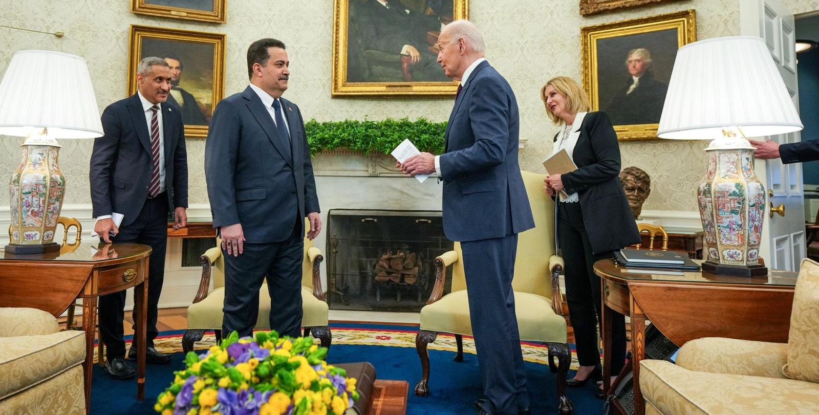 Al-Sudani to Biden: Iraq seeks sustainable partnership with US after transition from military ties
