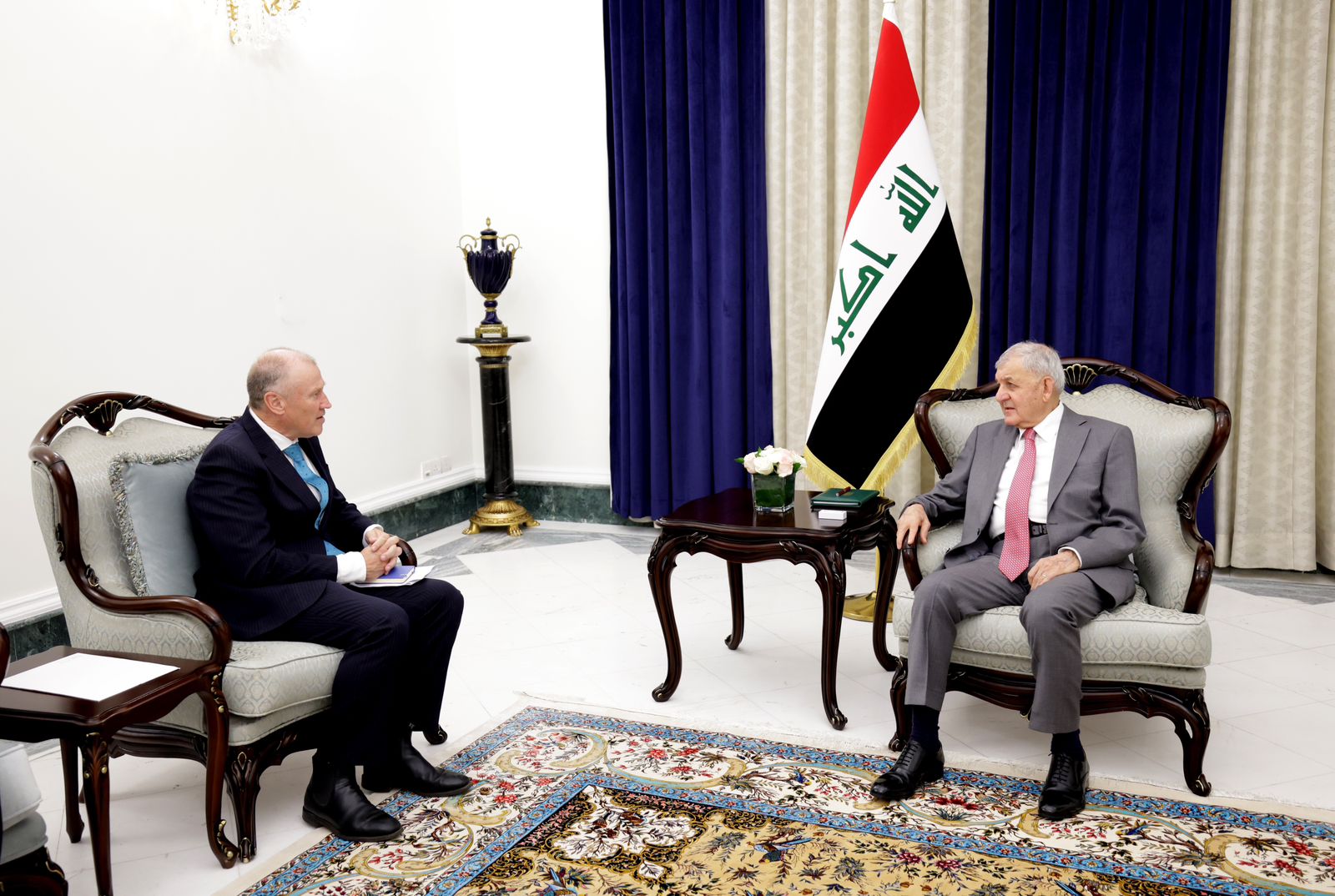 رئيس الجمهورية: العلاقة بين بغداد وأربيل تشهد تحسنا وتقدما
