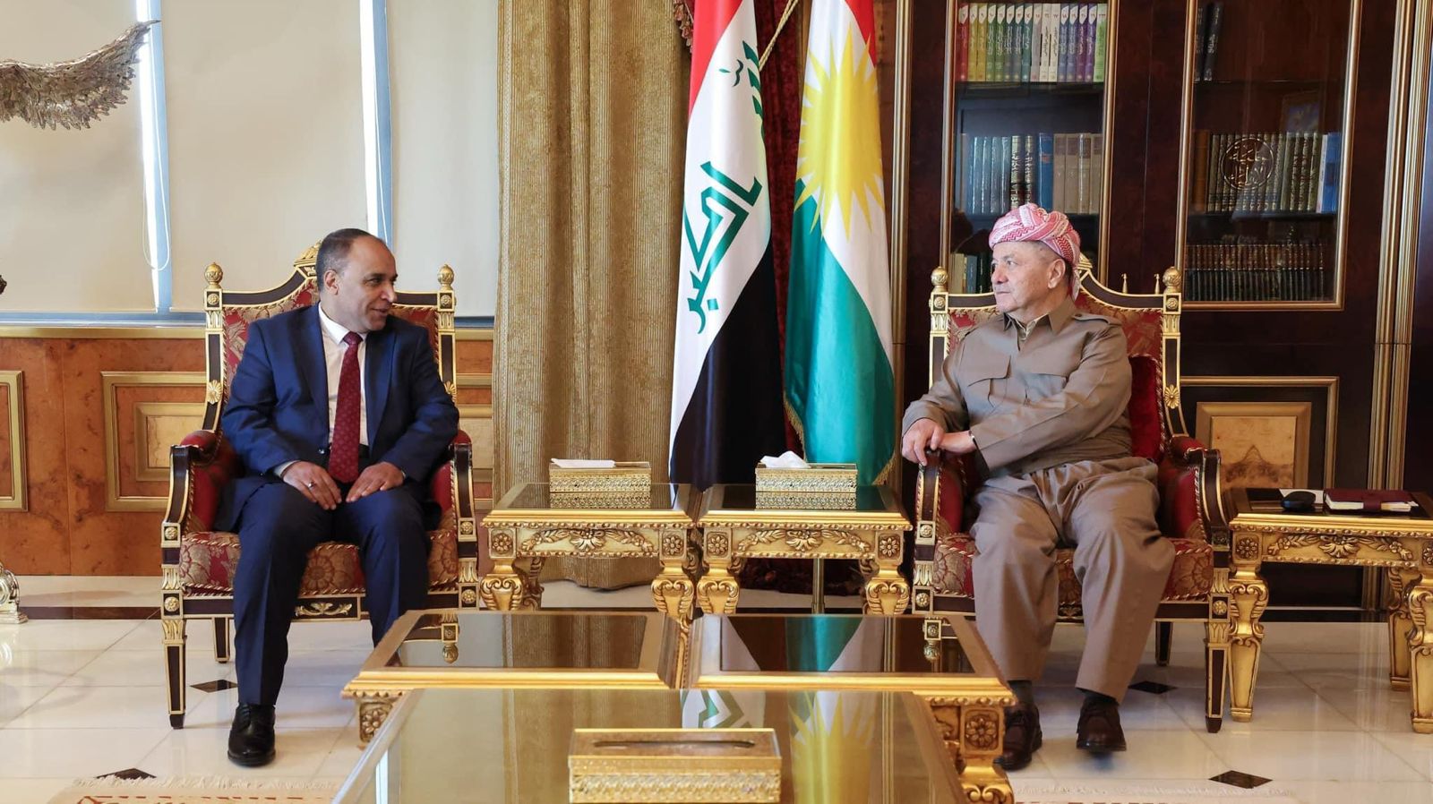 Leader Barzani meets Iraqi Electoral Commission Head to discuss election preparations
