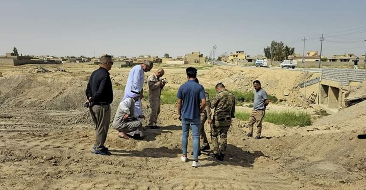 Discovery of Yazidi mass grave in Sinjar