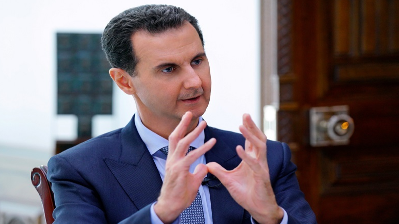Syria's Al-Assad criticizes Western politics: relying on divide and conquer strategy