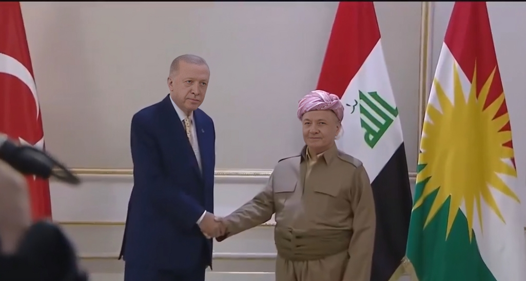 Leader Masoud Barzani meets Erdogan
