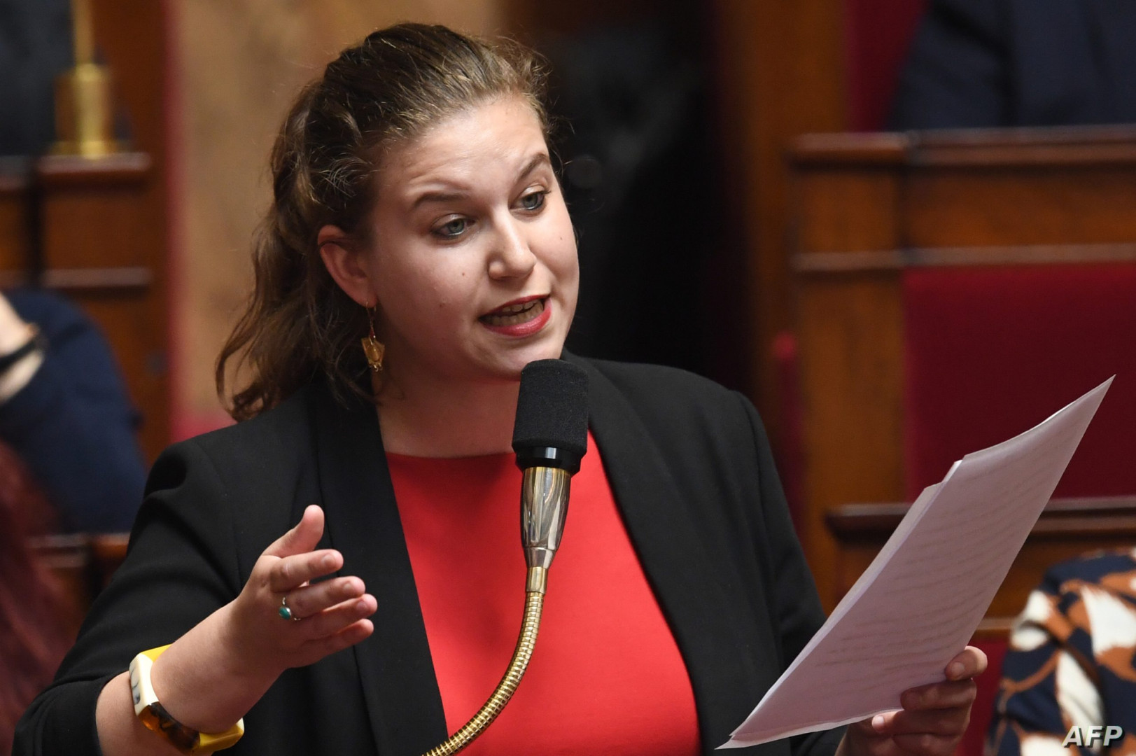 Top French far-left MP Mathilde Panot summoned by police over Hamas