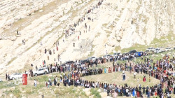 شفق نيوز توثق مراسم "طواف كرجال" عند الإيزيديين في دهوك