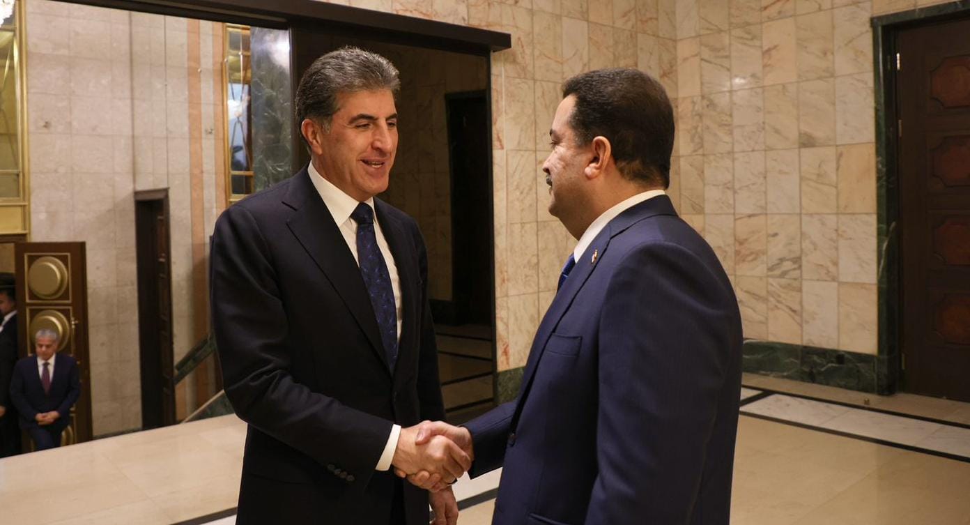 President Barzani and Iraqi PM discuss progress and cooperation in Baghdad meeting
