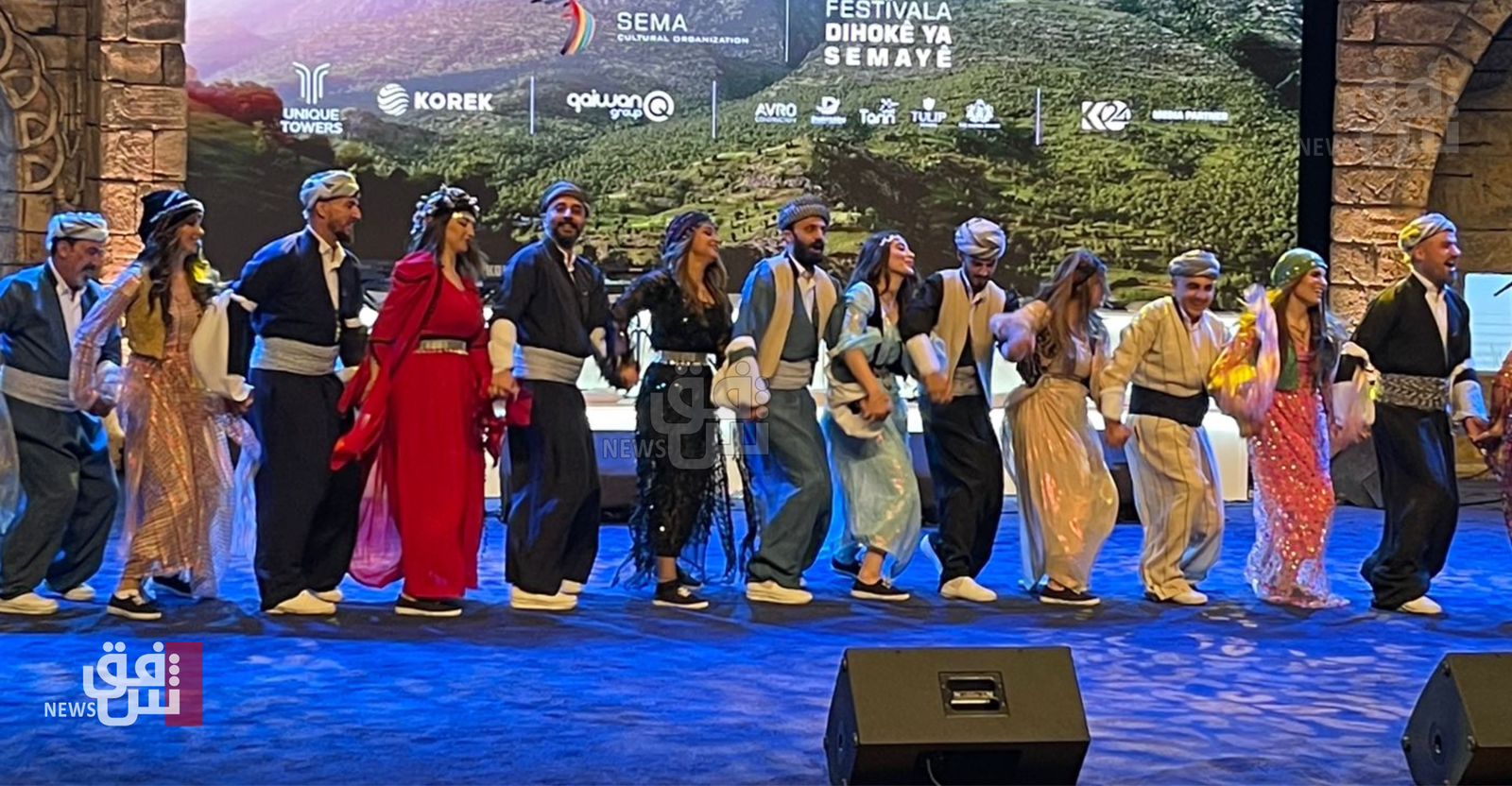 Duhok celebrates the Kurdish Dance Festival