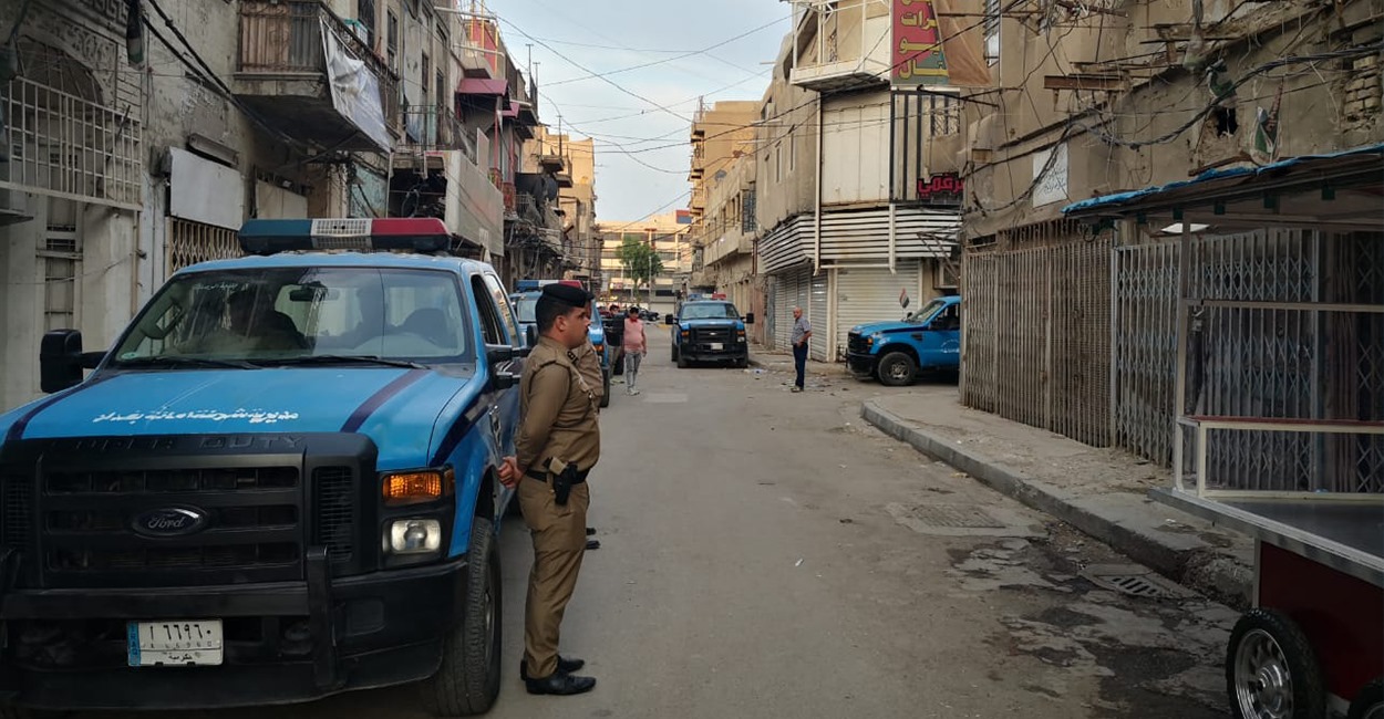 بعد الحملة الأمنية .. مقتل شخص داخل فندق بثاني حادث في منطقة "البتاوين" وسط بغداد