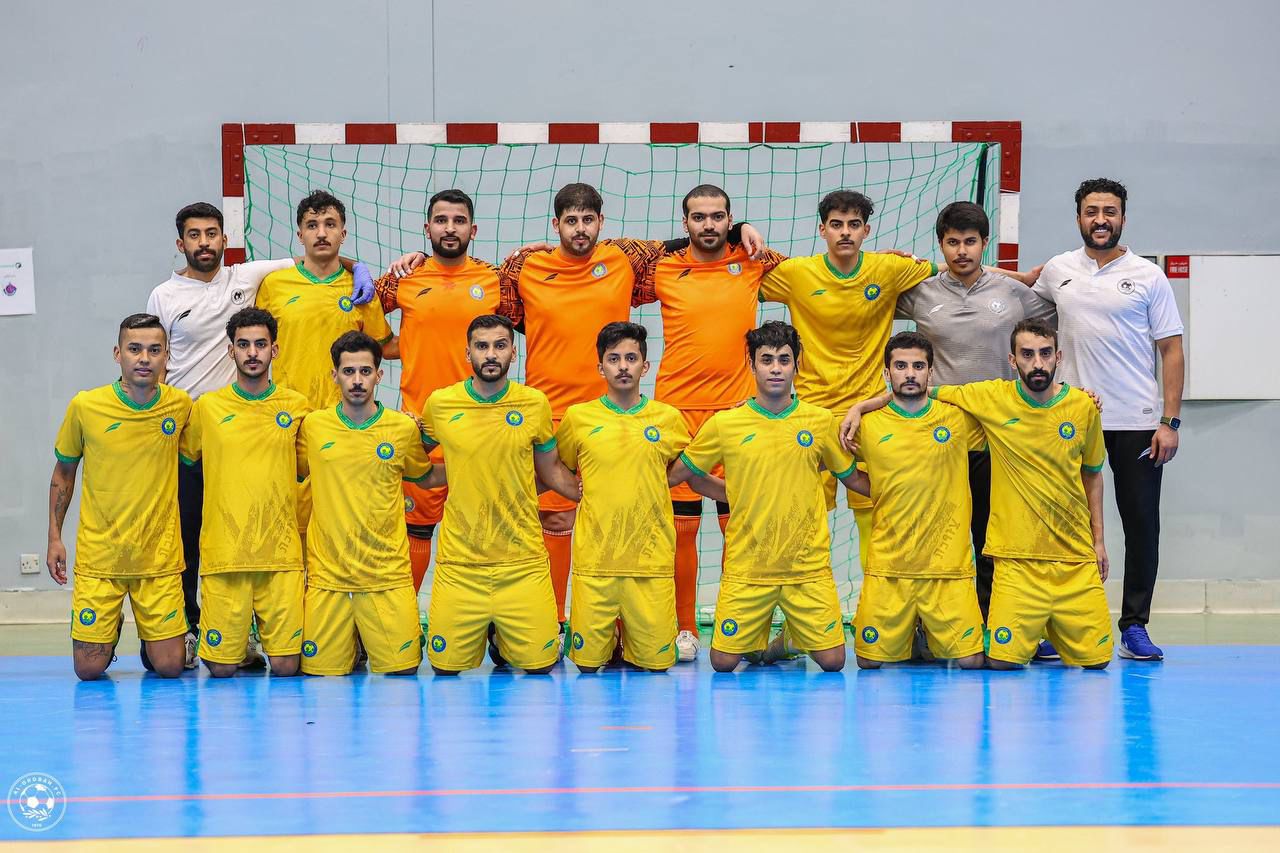 عراقي يقود فريقاً سعودياً لصدارة دوري كرة صالات