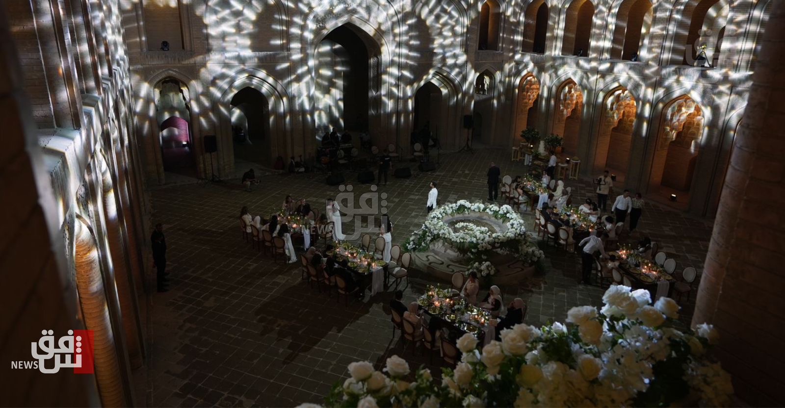 "الناصر لدين الله" شاهد على أول حفل زفاف عراقي في بغداد (صور)