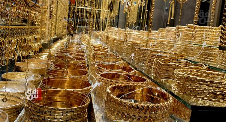 Gold prices stable in Baghdad inch up in Erbil on Sunday