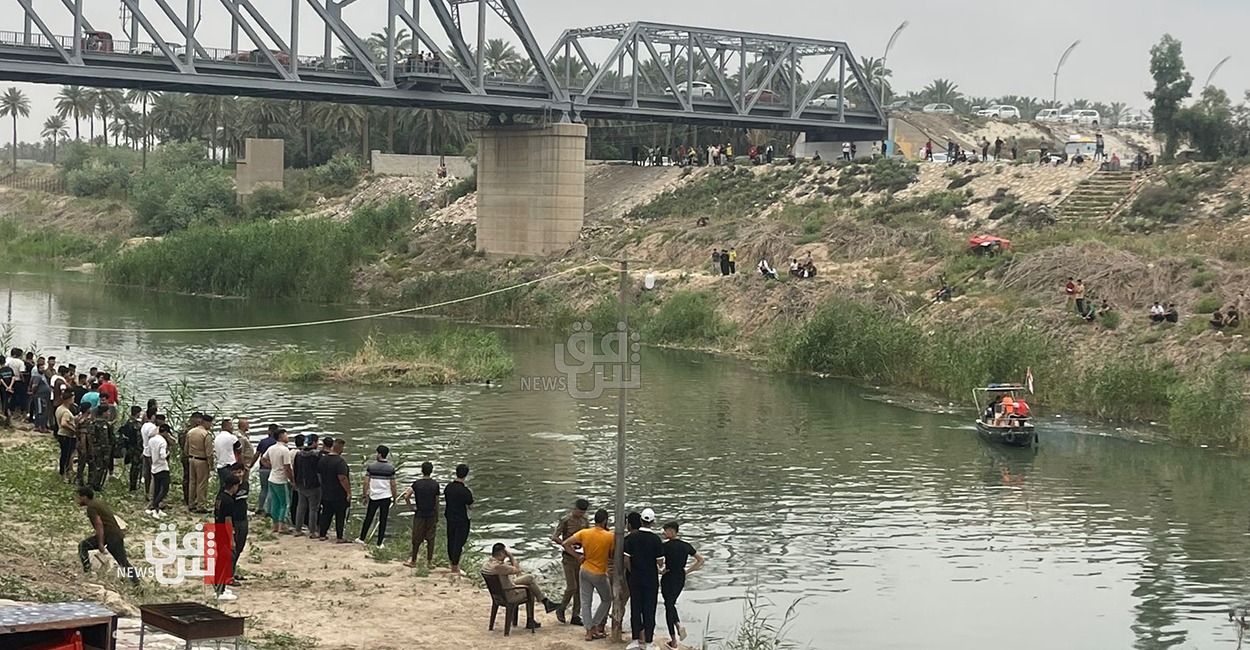 شاب يختفي بعد انتحاره بالقفز في نهر ديالى ببعقوبة.. صور