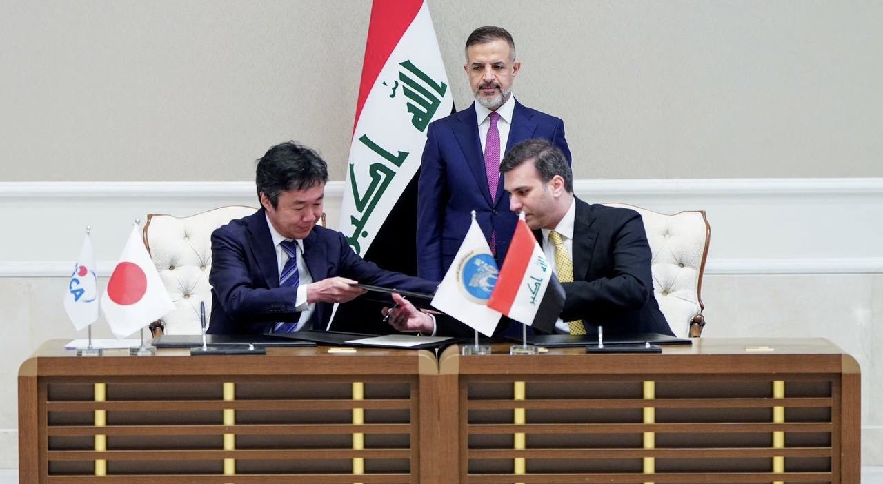 AlSudani oversees the TBI JICA cooperation memo signing