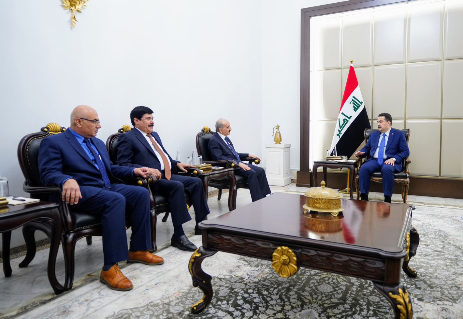 السوداني يبحث مع وزير الداخلية السوري رفع التنسيق الأمني ومكافحة المخدرات