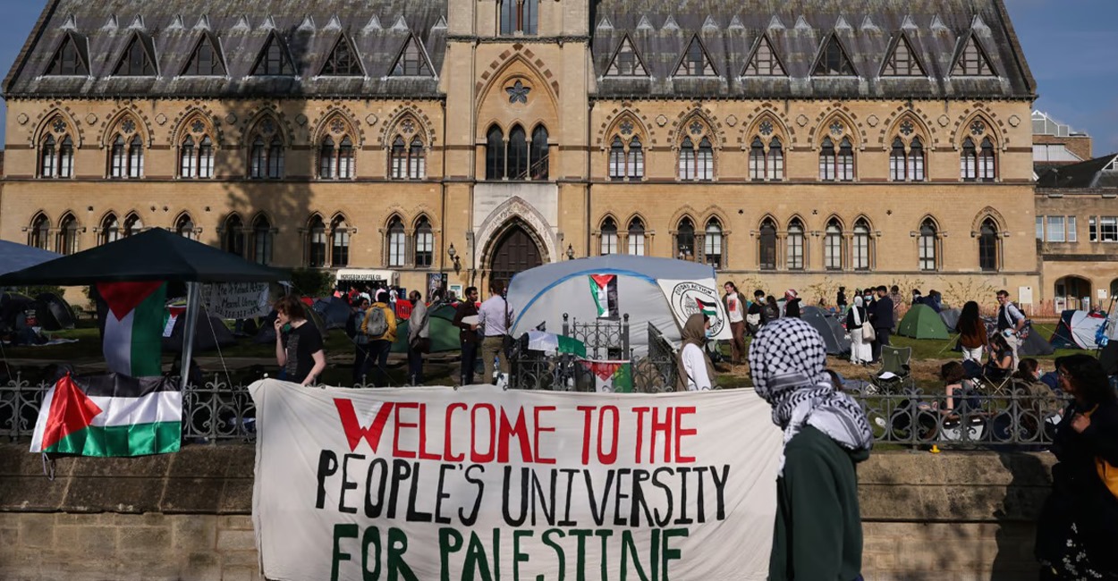 Global campus protests emerge against Israeli aggression in Gaza