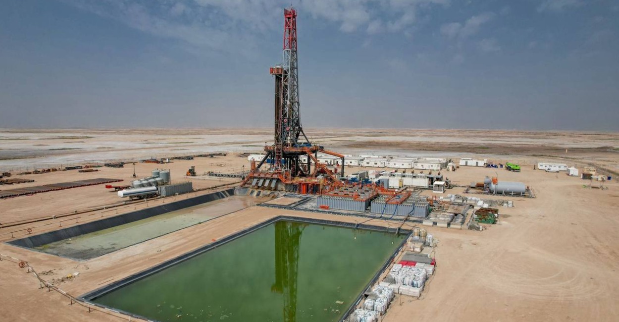 Iraqi Drilling Company launches largest rig at Majnoon oil field