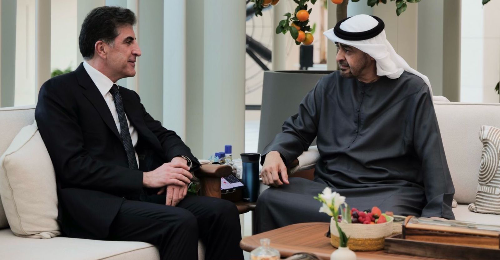 Top advisor unveils the details of Barzani's visit to Abu Dhabi
