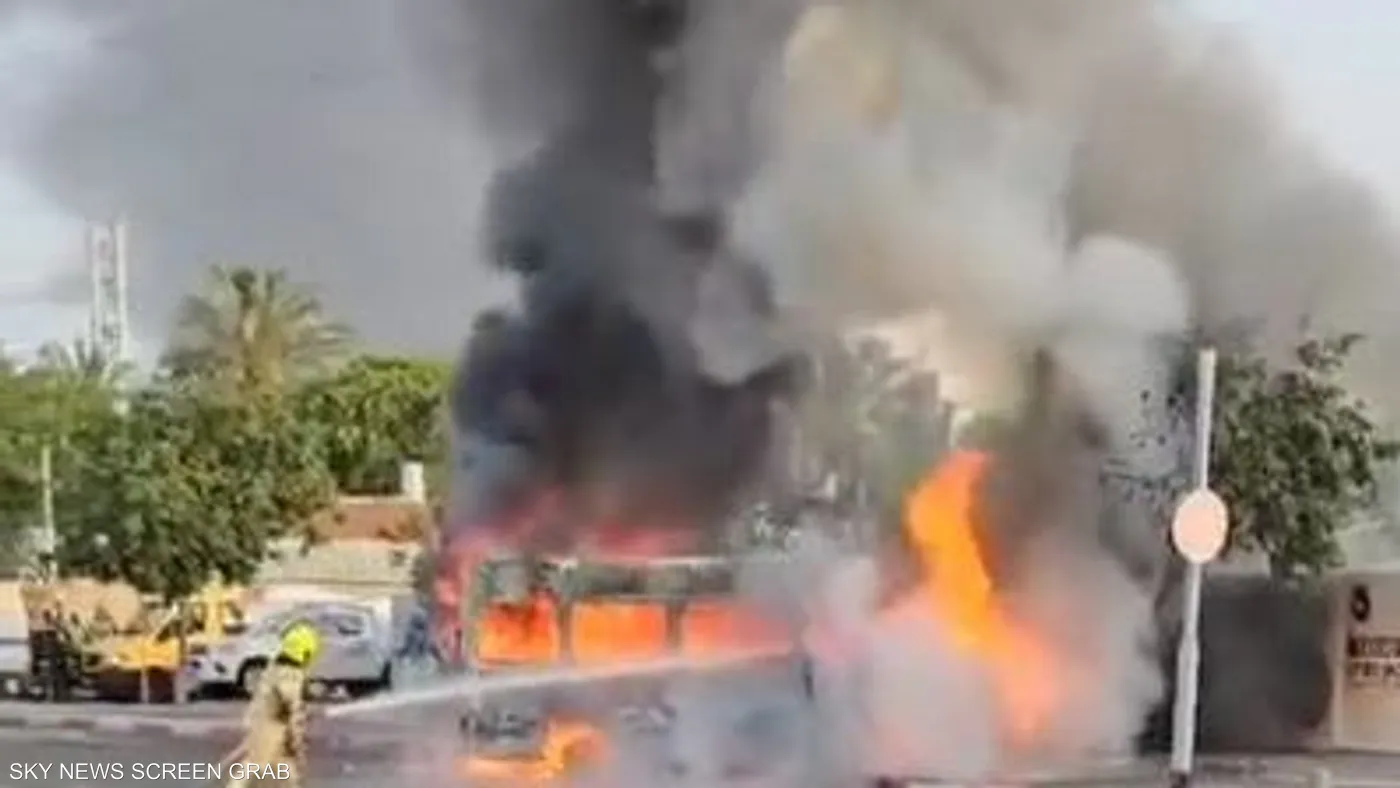 انفجار حافلة في إسرائيل والشرطة تشتبه بـ"جريمة"