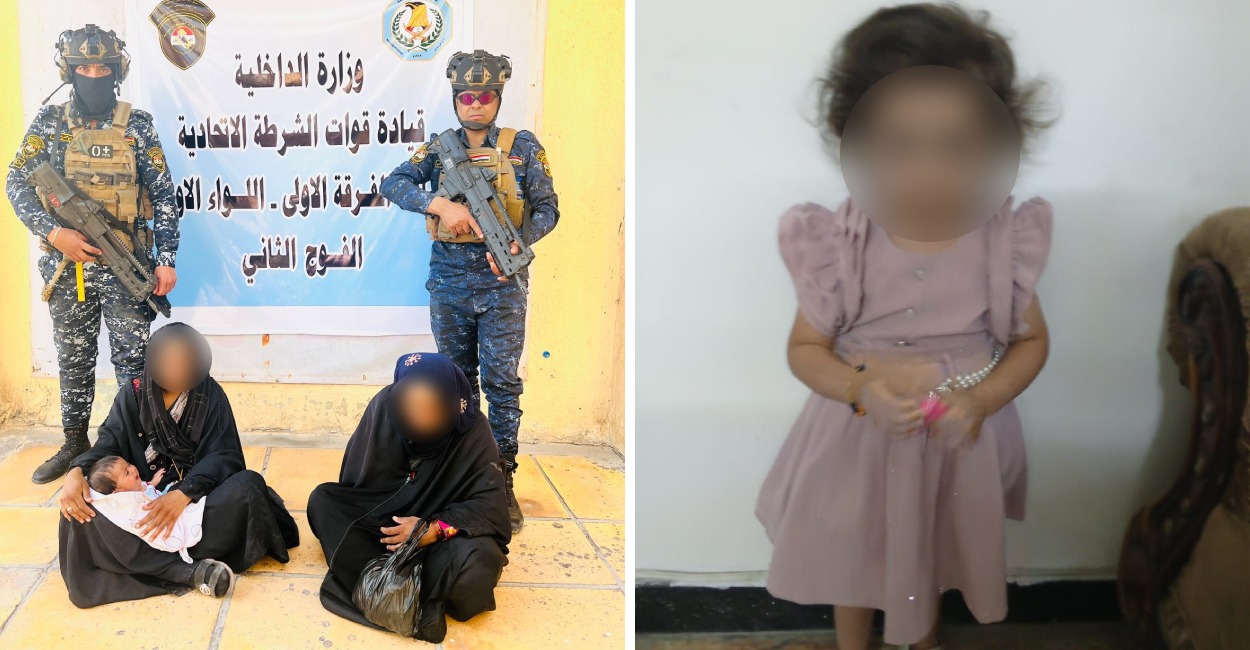 تحرير طفلة اختطفتها امرأتان أجنبيتان في بغداد