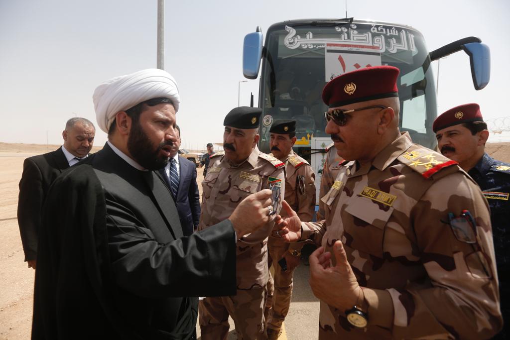 الأمن العراقي يعلن انتهاء خطة التفويج البري للحجاج