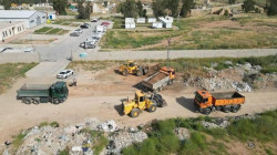 من جديد.. إيقاف العمل بطريق حيوي رغم "تطمينات" بلدية الموصل