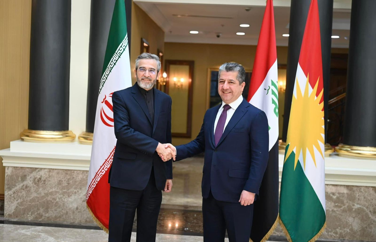 Kurdish PM, Iranian Acting FM emphasize strengthening economic ties