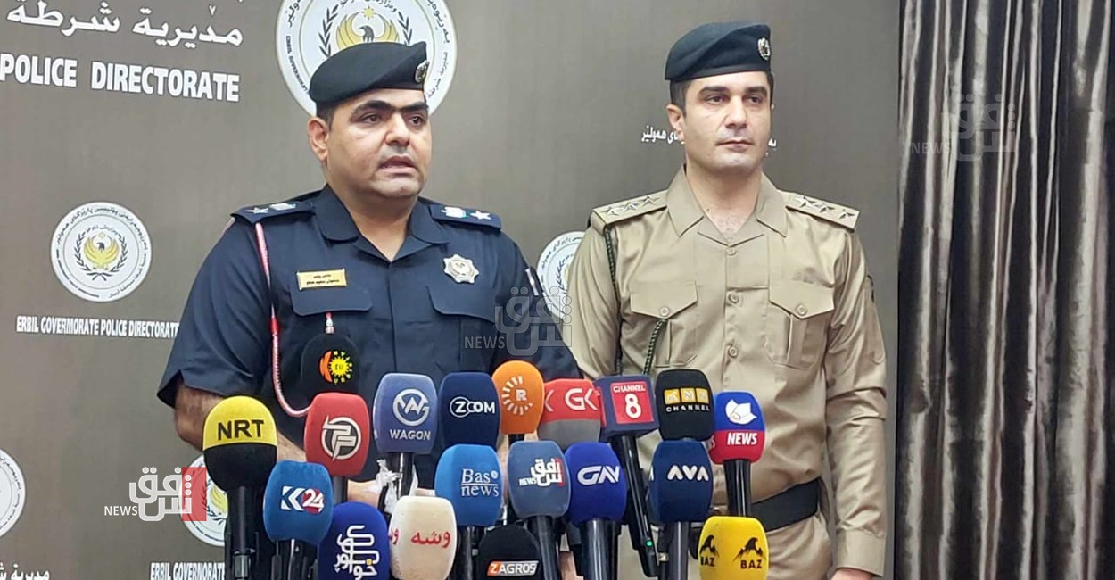 Erbil police arrest suspects for "deliberately" setting fires