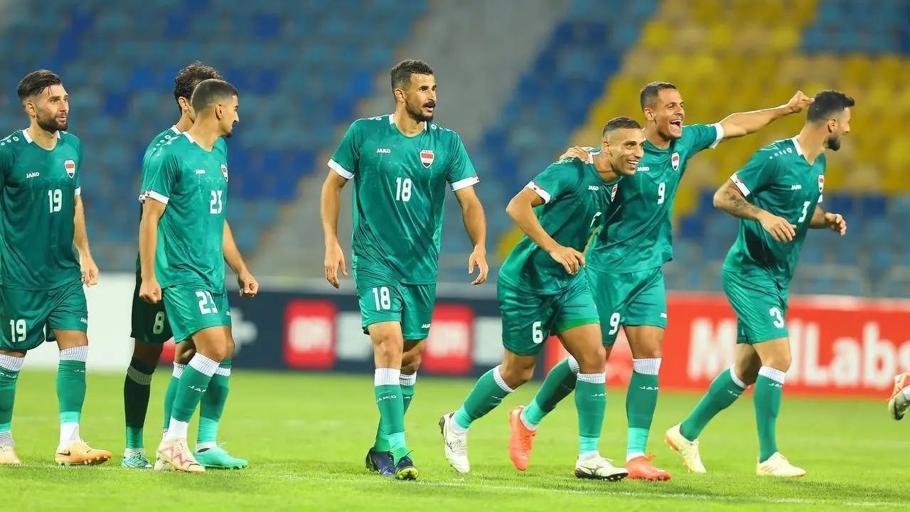 المنتخب العراقي يتقدم ثلاثة مراكز في قائمة تصنيف FIFA