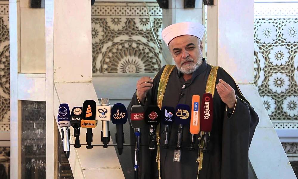 Baghdad Imam thanks security forces for curbing strife following arrest