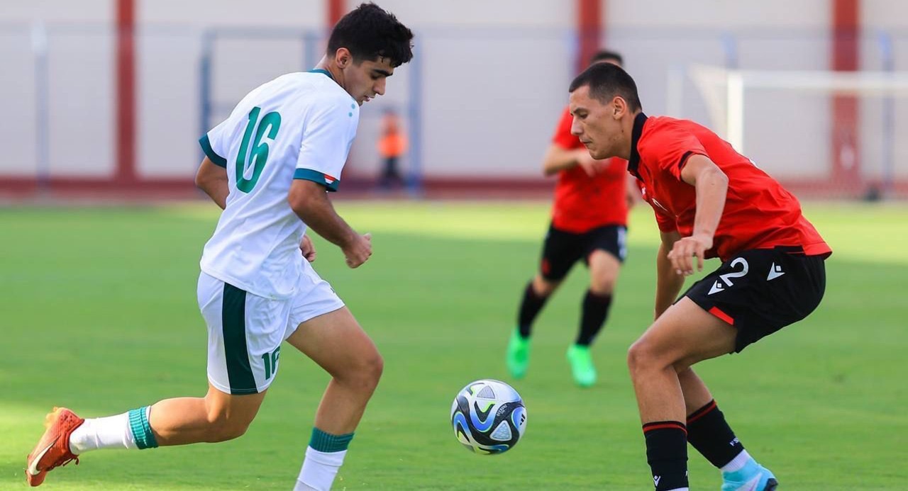 العراق يتعادل مع ألبانيا في بطولة غرب آسيا للشباب