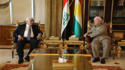 Kurdish Leader Barzani, PMF Chief al-Fayyadh discuss Iraq's political situation