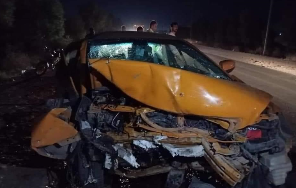 مصرع مدني وإصابة آخر بحادث مروع على طريق خانقين - كلار