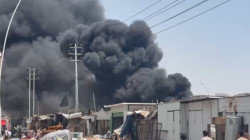 إخماد حريق في سوق وسط  الناصرية وآخر في مزرعة شمالي ديالى