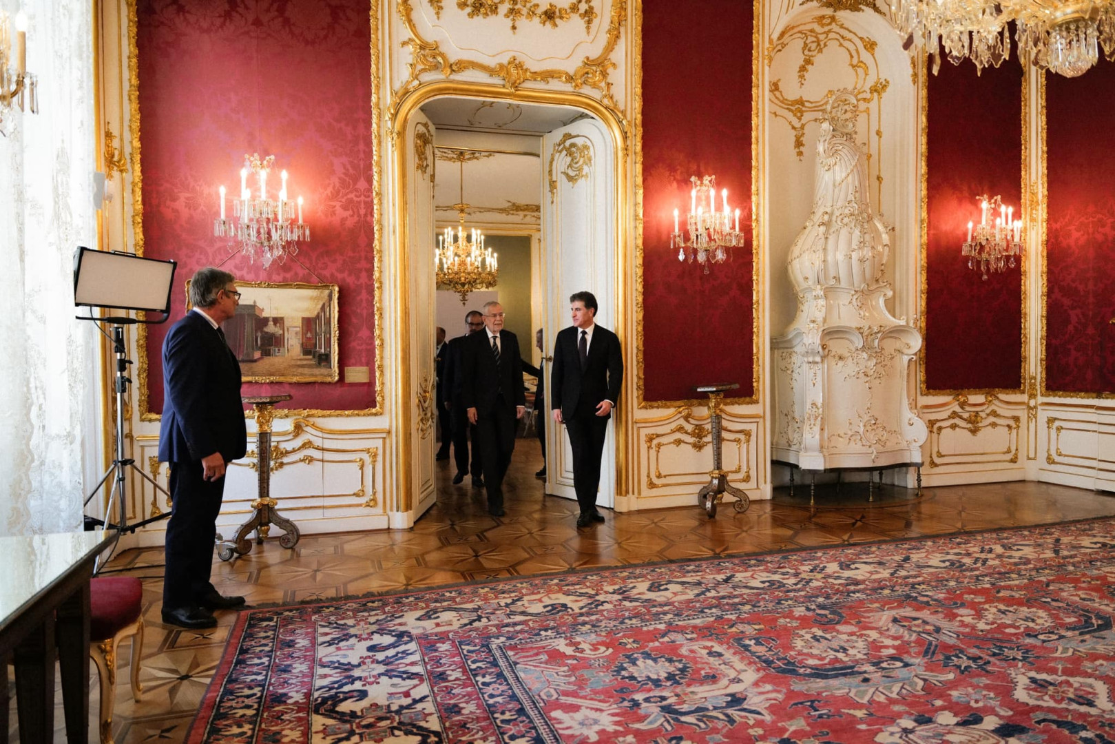 President Nechirvan Barzani meets with Austrian President in Vienna