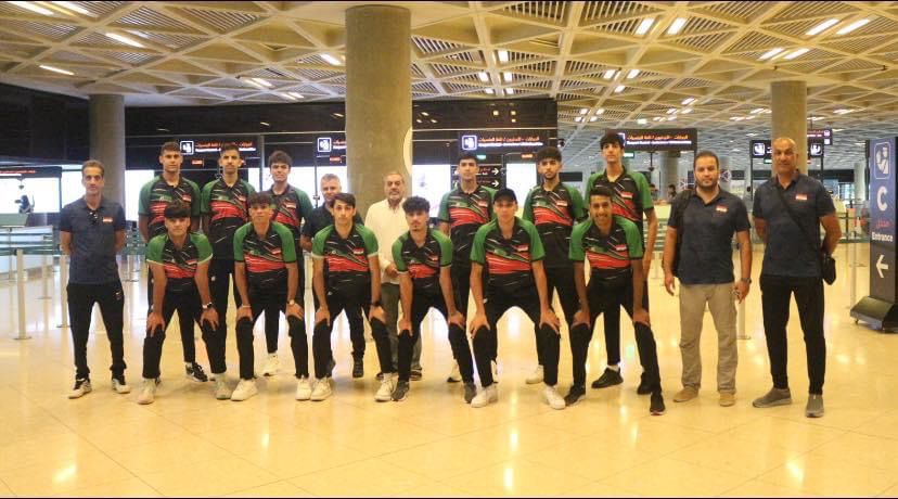 طائرة العراق تلاقي الكويت غداً بالزي الأخضر في البطولة العربية للناشئين