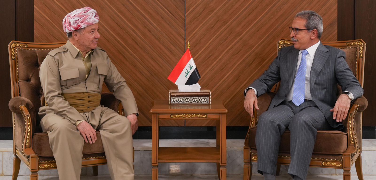 Leader Barzani and Judge Zaidan discuss judicial reforms