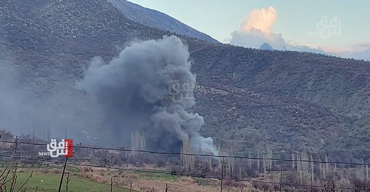 Turkish air and artillery attack targets PKK in Duhok
